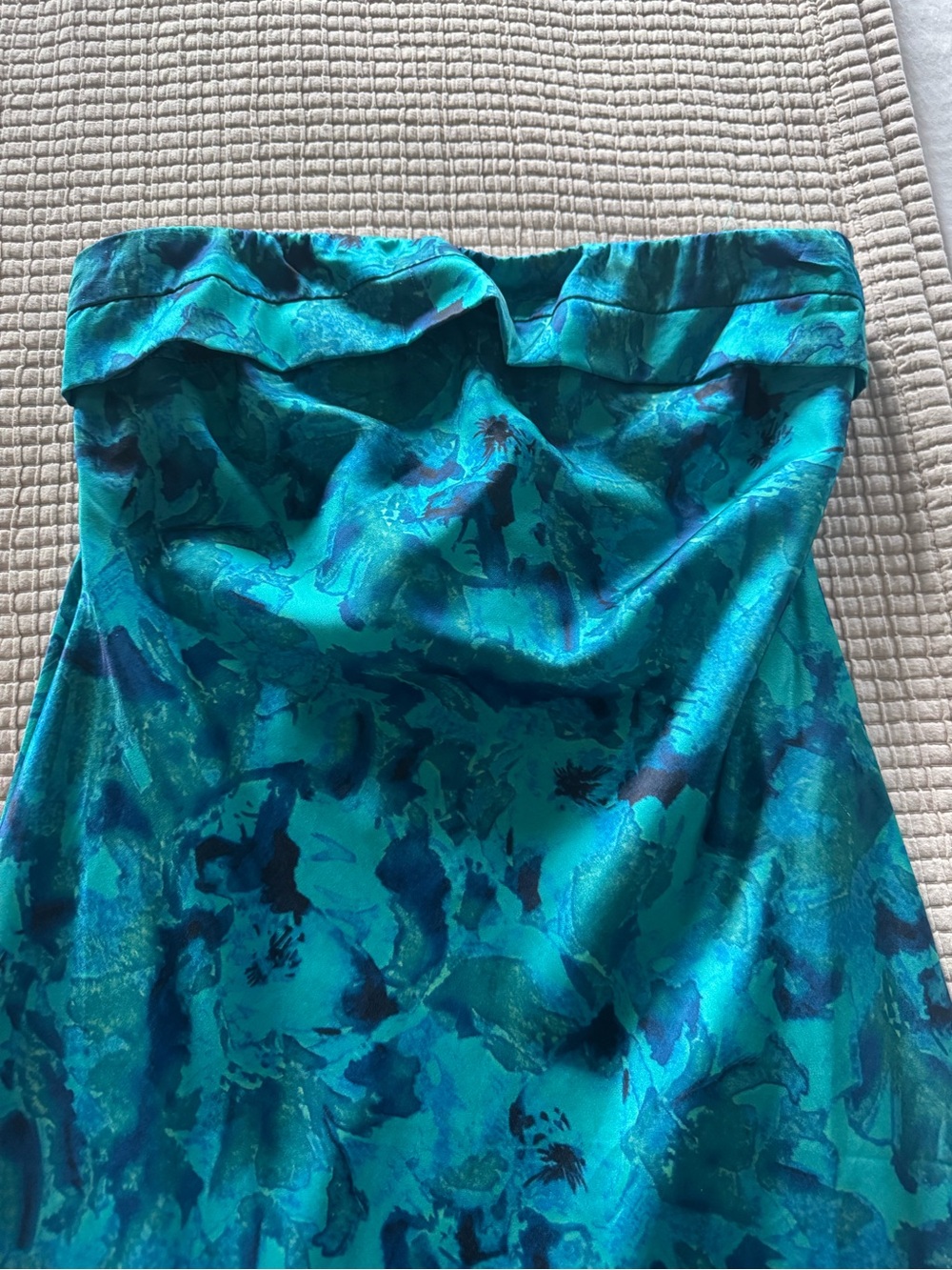 Hello Molly Highway to Heaven Maxi Dress Blue Green (Size 6) LIKE NEW - Picture 7 of 12